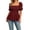 a-125RD233, variant on Womens Solid Color Square Neck Puff Sleeve Peplum Blouse With Smocked Bodice Flared Hem Relaxed Fit Casual Top For Summer Parties Weekend Outings Leisure Top