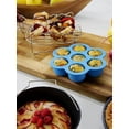 thumbnail image 5 of Jinsinto 6pcs 7''Square Air Fryer Accessories Baking Tray Basket Rack Chip Pizza Pan, 5 of 5