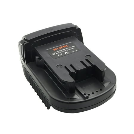 

Battery Adapter Safe Tool Battery Converter Compatible for 18V Makita to for 18V Milwaukee