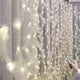 thumbnail image 1 of Guirnalda de luces de plumas, luces decorativas led, decoración de cortina colgante de pared romántica con Control remoto Fokelyi HMHZ581-5, 1 of 8