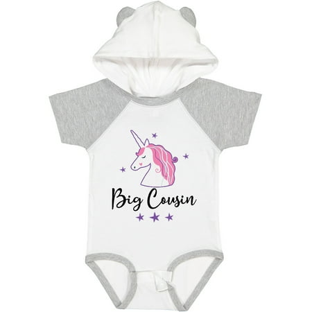 

Inktastic Big Cousin Unicorn Announcement Gift Baby Girl Bodysuit