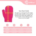 thumbnail image 6 of EvridWear 3 Pack Child Thermal Warm Stretch Knitted Mittens, S/4-6Years, Grey+Pink+Hot Pink, 6 of 10