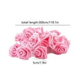thumbnail image 3 of Rose LED String Lights 10ft USB Powered Romantic Floral Light | White Pink Plastic | Indoor Outdoor Holiday Wedding Garden Room Party Décor | 1 Piece Included, 3 of 6