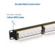 thumbnail image 4 of Patch Panel Cable Matters, 24 puertos Cat6, 1U, 19 pulgadas, con certificación UL, 4 of 7