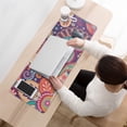 thumbnail image 3 of Long Mouse Pads for Desk,Multicolor Paisley and Floral Pattern Desk Mats on Top Of Desks, Desk Mouse Pad Extra Large with 3mm Non-Slip Base and Stitched Edge for Gaming,Office,Work,Home 31.5"x11.8", 3 of 6