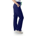 thumbnail image 3 of Landau ProFlex Tailored Fit Stretch 5-Pocket Cargo Scrub Pants for Women 2042, 3 of 5