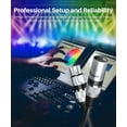 thumbnail image 6 of GearIT DMX to DMX Stage Lighting Cable (50 Feet, 2-Pack) DMX Male to Female (XLR Compatible) 3-Pin Balanced Shielded for DJ LED Moving Head Par Light, Mic Mixer, Recording Studio, Podcast - 50ft, 6 of 8