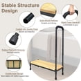thumbnail image 5 of Bed Step Stool with Handle for Elderly & Adults, Bedside Safety Step Stool for High Beds, Bathtub, Cars, Sturdy Handrail Support Foot Stool for Seniors, Handicap, 5 of 6