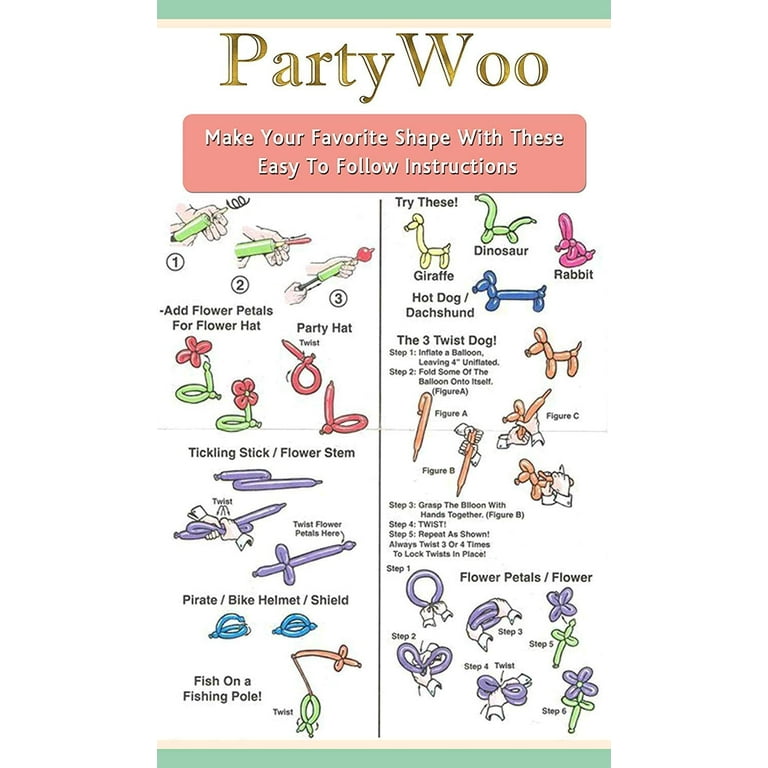Balloon Animal Instructions Flower
