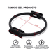 thumbnail image 3 of Anillo De Pilates Aro De Resistencia Belug Negro, 3 of 5