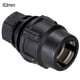 thumbnail image 2 of Tornillo de montaje PP Tubo PE Abrazadera de agua potable Conector 20 25 32 40 50 63MM, 2 of 10
