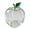 Clear, variant on 11X10Cm Plastic Apple Gift Box Clear Container Teacher Appreciation Candy Valentine Wedding Party Large Filled Bobbing Candy Jars with Lids Back To School Party