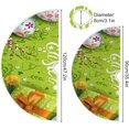 thumbnail image 3 of RYLABLUE Tapis de Support de Jupe de Sapin de Noël pour Décoration de Fête Intérieure Extérieure 48 Pouces, 3 of 5