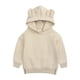 thumbnail image 1 of Gibobby Sudadera con capucha para niños, sudadera para niños pequeños, niñas sólidas, lindas orejas para niños(Beige, 12-24 Meses), 1 of 5