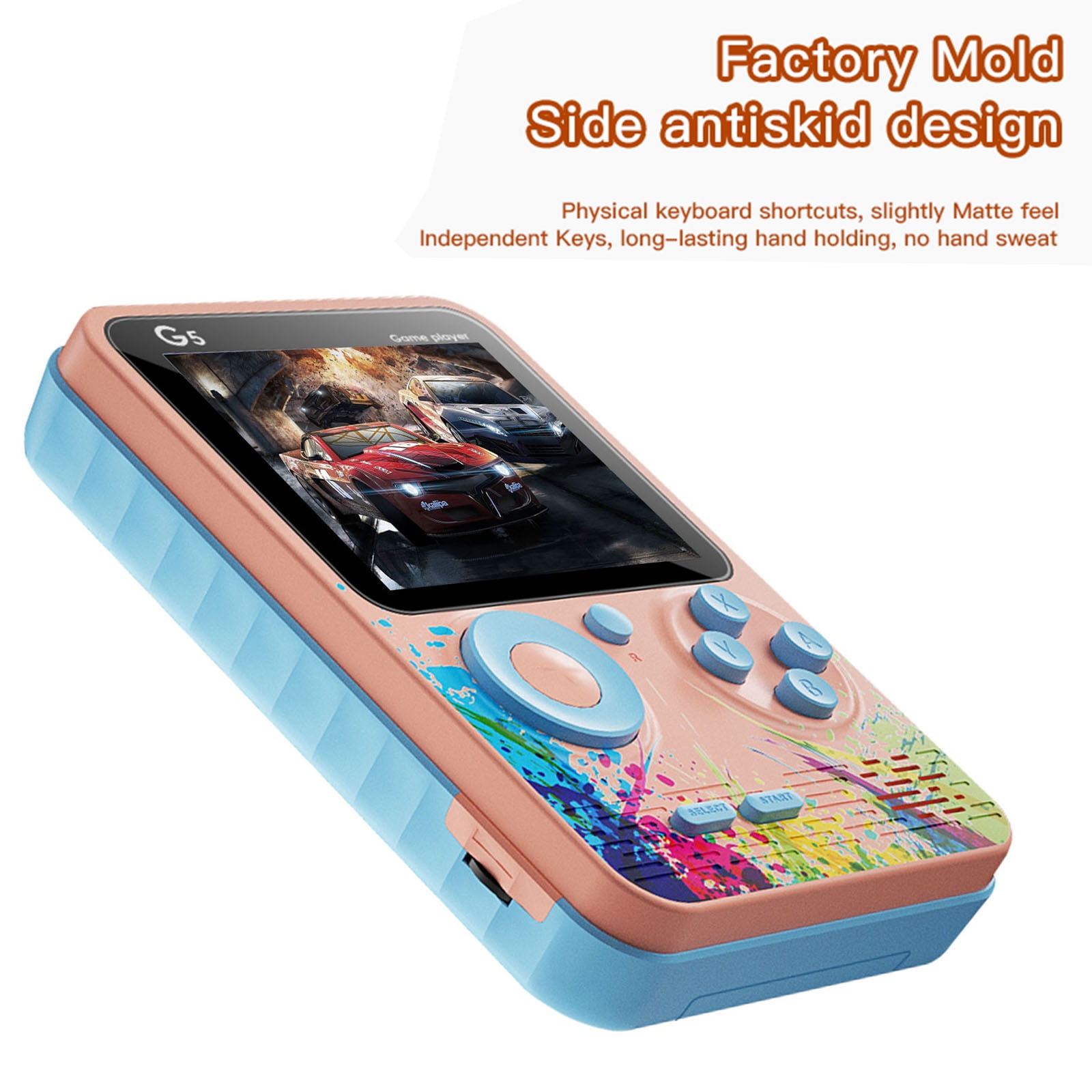 Game Console,3.0 Inch Screen Console Consoles Handheld Console Consoles 1000mah 500 Portable Console With 500 Reable Battery Screen 1000mah 1000mah Reable 1000mah Reable Battery