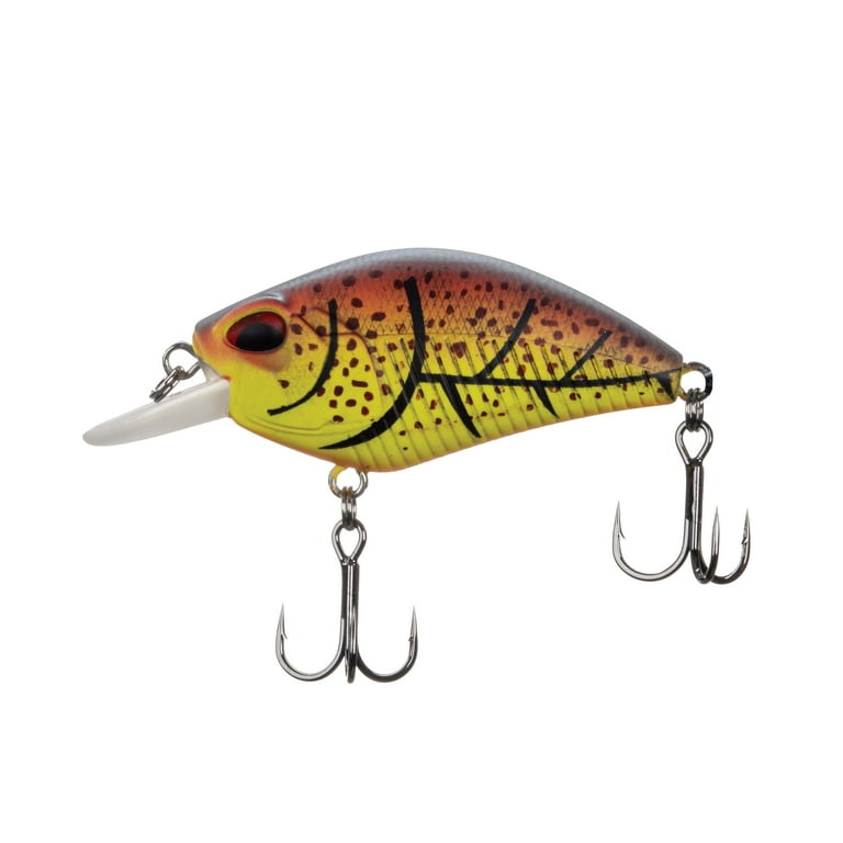 2 pack) Ozark Trail Freshwater Crankbait Fishing Lure, Brown Craw
