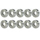 thumbnail image 4 of JShteea 10 Uds 10x22x6mm Polea Profunda 61900zz Rodamiento Bolas Acero Al Carbono, 4 of 8
