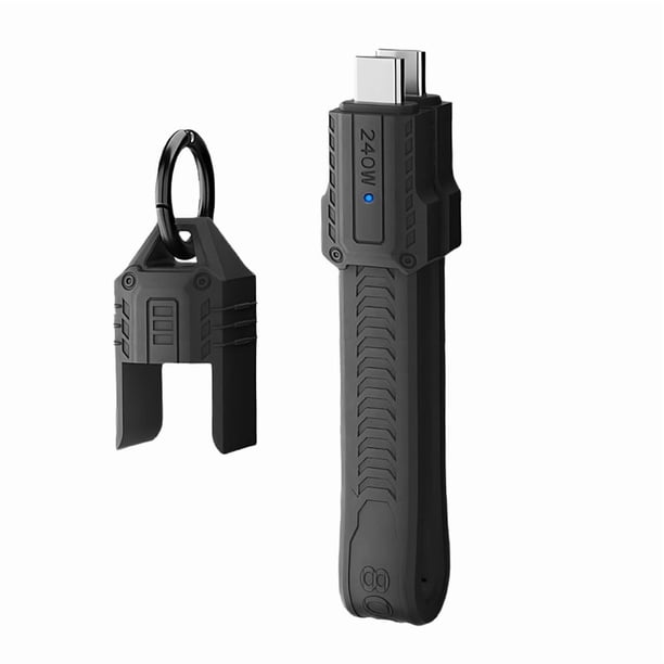 Portátil PD240W, Cable USB C A Tipo C de Carga Rápida, 80 Gbps, 8K, 60 Hz, USB 4, Cable de Batería Externa, Cable USB C, Negro