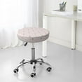thumbnail image 6 of KLL Cute Poodle Dog Round Bar Chair Cushion Cover 14 inch ,Bar Stool Protector with Elastic, Soft Washable, 6 of 6