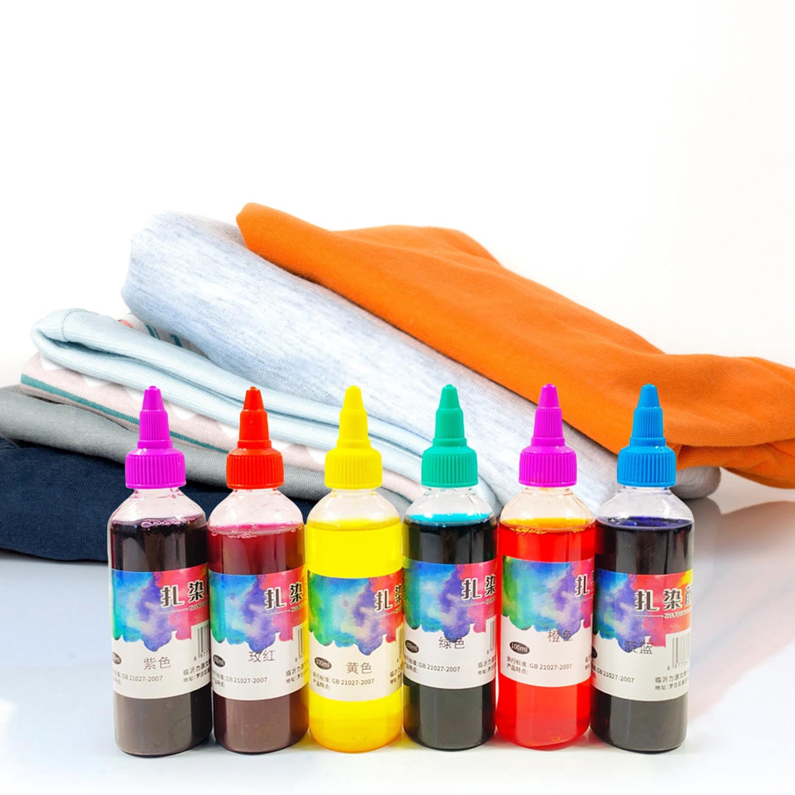 Cadorn 601ml Kindergarten DIY Fabric Pigment Set - Cloth Painting Tool Material Package
