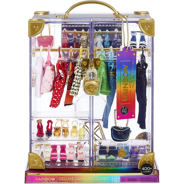 RAINBOW HIGH DELUXE FASHION CLOSET ARMARIO Rainbow High 574323EUC