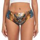 thumbnail image 1 of Fotbe Colorful Owl Tattoo Art Calzones Estampados para Mujer – Ropa Interior de Algodón, Cómoda, Suave y Elástica-Medium, 1 of 6