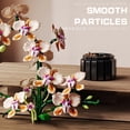 thumbnail image 5 of Champagne Orchid Flower Building Set, Icon Flowers Building Block Compatible with Lego, Stunning Botanical Display Gift for 8-14 Kids and Adults (866 Pcs), 5 of 6
