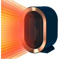 thumbnail image 2 of Calentador de espacio de 800W, calefactor de ventilador para uso interior, calefactor de ventilador de cerámica PTC, 2 modos, pequeño calentador eléctrico silencioso para oficina y hogar, 2 of 5