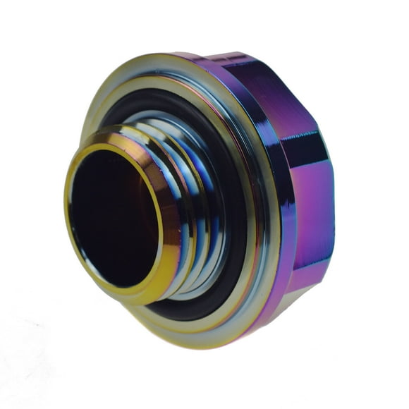 ISANCE chrome engine oil cap and fuel tank cap suitable for Honda for Accord for Civic CR-V Clarity City-