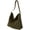 Green, variant on Slouchy Suede Tote Shoulder Bags for Women Large Soft Underarm Bag Working Purse Handbag Travel Satchel Winter Fall