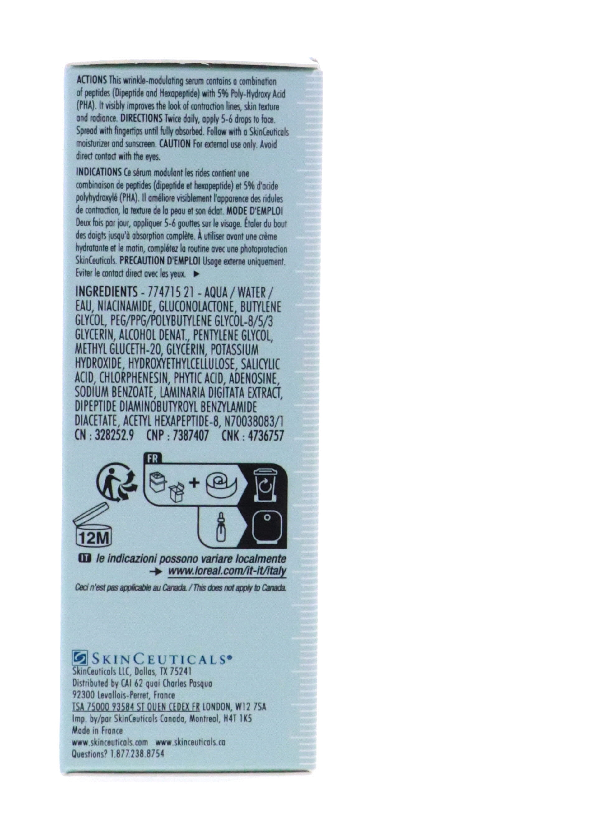 SkinCeuticals P-TIOX Anti-Wrinkle Peptide Serum, 1 oz