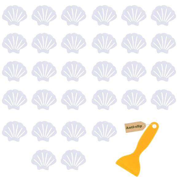 30pcs Non Slip Bathtub Stickers Adhesive Anti Slip Shower Stickers for Bath Tub,Bathroom,Stairs