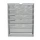 thumbnail image 4 of Organizador de archivos de pared, 5 niveles, ahorro de espacio, diseño humanizado, archivador montado en la pared de hierro para oficina y hogar, 4 of 5
