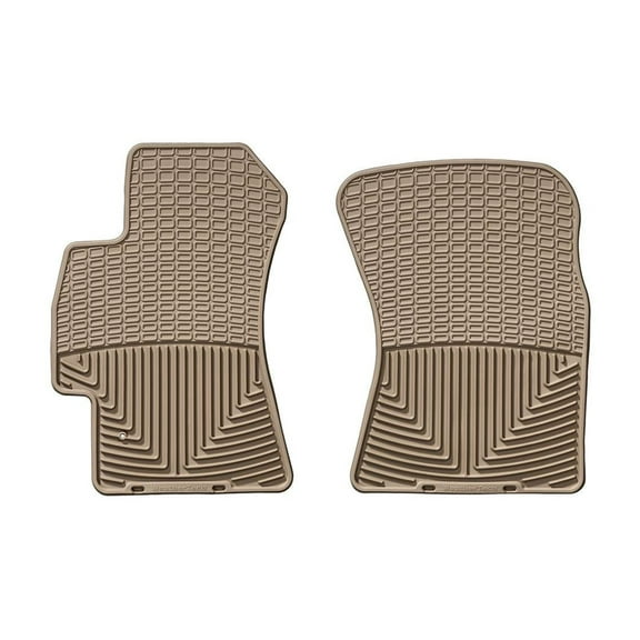 WeatherTech All-Weather Floor Mats compatible with Baja, Legacy, SVX, Tribeca, 9-2X, Outback - 1st Row (Driver & Passenger), Tan