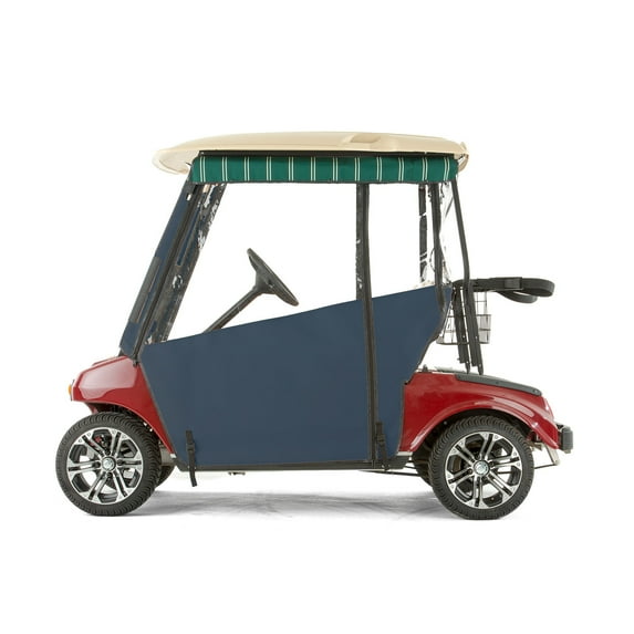 Club Car DS Golf Cart PRO-TOURING Sunbrella Track Enclosure - Navy