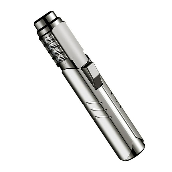 Torch lighter, refilled luxury kitchen blowtorch, with adjustable flame and safety lock butane lighter, suitable for welding, smelting and cooking. (Without butane and battery)