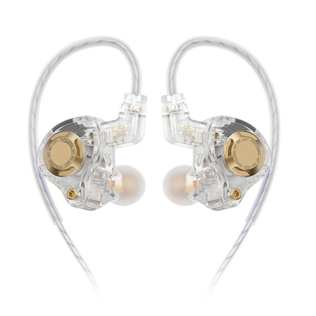 CUITING QKZ AK6 Écouteurs Intra-Auriculaires Chanceux pour Musique et Jeux avec Câble Détachable