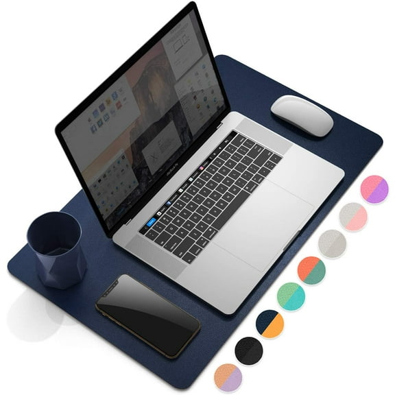 Sunjoy Tech Non-Slip Desk Pad, Waterproof PVC Leather Desk Table Protector, Ultra Thin Large Mouse Pad, Easy Clean Laptop Desk Writing Mat for Office Work/Home/Decor