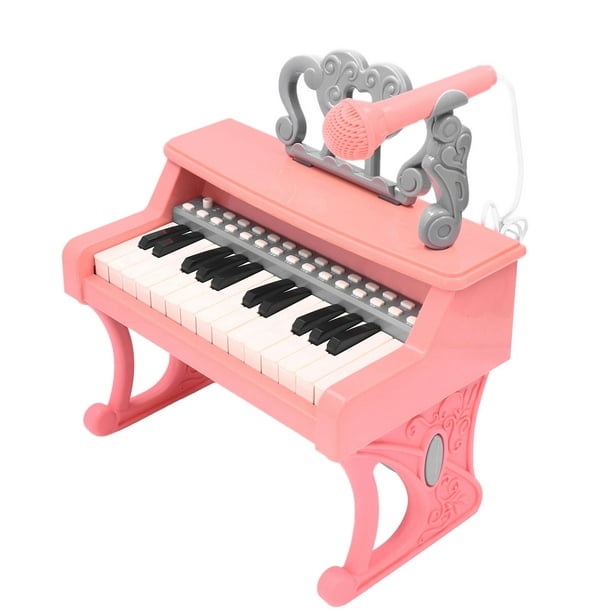Piano Bébé, Mini Jouet Apprendre Tout En Jouant Simulation 25 Touches Piano  Droit Pour La Maison 