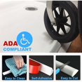 thumbnail image 3 of Self-adhesive shower protection strip, shower threshold, water barrier, shower, bathroom, floor, water strip 2M, 3 of 5