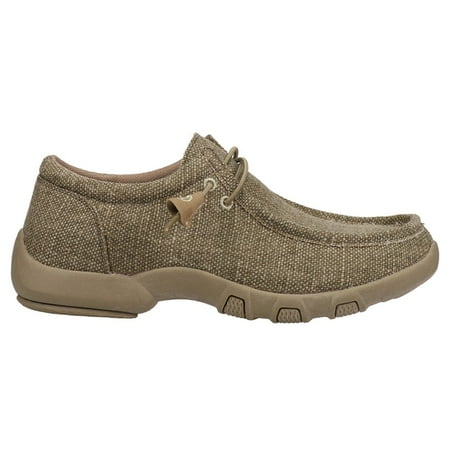 

Roper Mens Chillin Moc Toe Slip On Casual Shoes