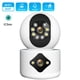 thumbnail image 1 of Cámara WiFi de doble lente de 4MP, Monitor de bebé de doble pantalla, seguimiento automático, detección humana por Ia, videovigilancia CCTV para interior y hogar secuiryt, 1 of 3