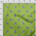 thumbnail image 2 of oneOone Silk Tabby Light Green Fabric Leaves & Flower Floral Fabric For Sewing Printed Craft Fabric By The Yard 42 Inch Wide, 2 of 4