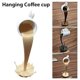 thumbnail image 3 of Novedad, escultura flotante de taza de café, taza de café en reposo, escultura flotante de taza de café derramada para decoración de adornos de escritorio para el hogar, 3 of 5
