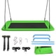 thumbnail image 2 of Columpio Costway con cuerdas Regulables para niños estructura de acero Impermeable Verde 150 x 80 cm, 2 of 10