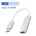 thumbnail image 1 of 2022 NUEVO USB-C Tipo C a HDMI Adaptador USB 3.1 Cable 4k Convertidor para computadora portátil, 1 of 6