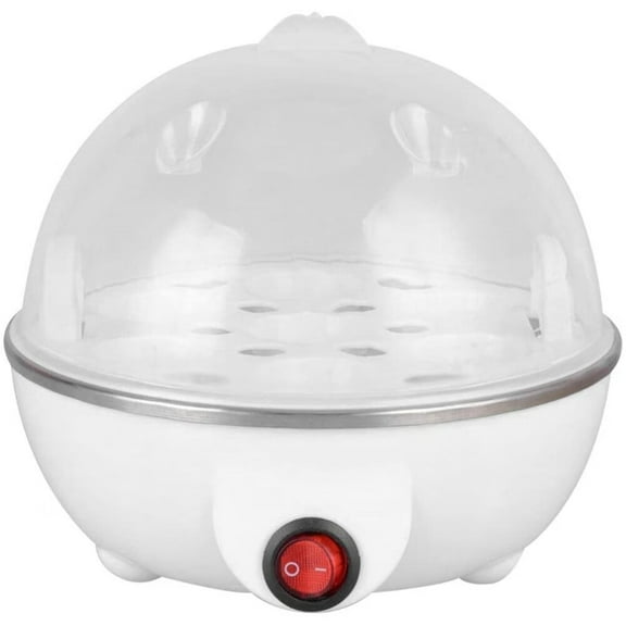 Egg Hard Boiler Alarm Electric Egg Cooker Poacher for Poached Hard-Boiled Safe for Office Students Traveling