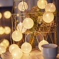 thumbnail image 4 of Guirnalda de luces impermeable con pilas, 10/20/40 LED, para Navidad, bodas y fiestas, lámpara decorativa, 4 of 7