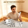 thumbnail image 2 of Dog Grooming Vacuum - 6-in-1 Pet Grooming Vacuum Kit with Hair Clipper & Shedding Brush, Low Noise Dog Hair Remover Vacuum for Dogs Cats Home Cleaning, 2 of 7