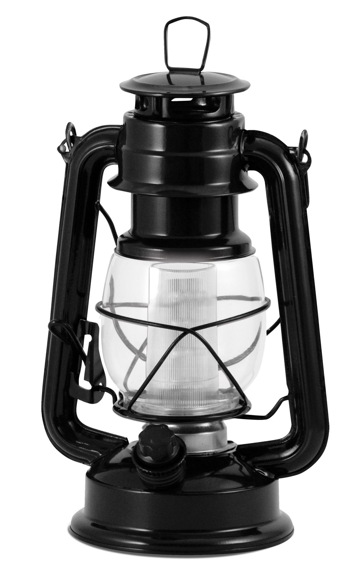 Northpoint Vintage Lanter, CHIMNEY SOOT, 12-LED Lantern ...